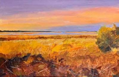 Larry Dean - From Shell Island - Oil on Canvas - 24x36