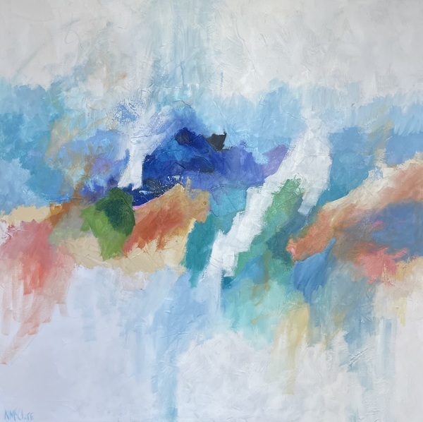 Nancy McClure - Dance II - Oil on Canvas - 48x48