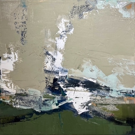 Cathryn Miles - Water Rising - Oil on Canvas - 36x36