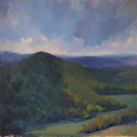 Ashley Sellner - "Thread the Twilight" - Oil on Canvas - 36x48