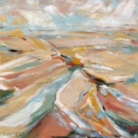 Bennett Waters - Windswept - Oil on Canvas - 36x36