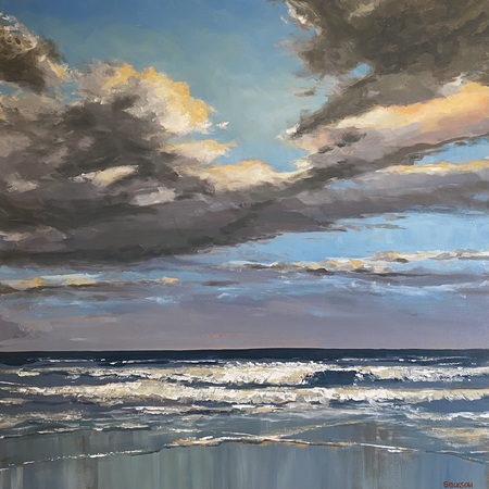 John Erickson - Carolina Skies #1 - Acrylic on Canvas - 36x36