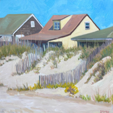 Steve Moore - AB Cottages - Acrylic on Canvas - 24x30