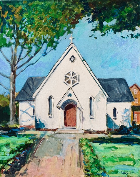 Larry Dean - St Mary's Chapel - Oil on Canvas - 20x16