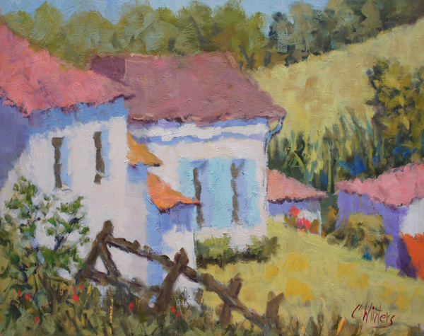 Connie Winters - Country Clutter - Oil on Board - 16x20