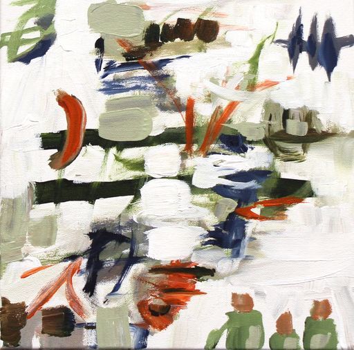 Toni Swarthout - Olive - Acrylic on Canvas - 12x12