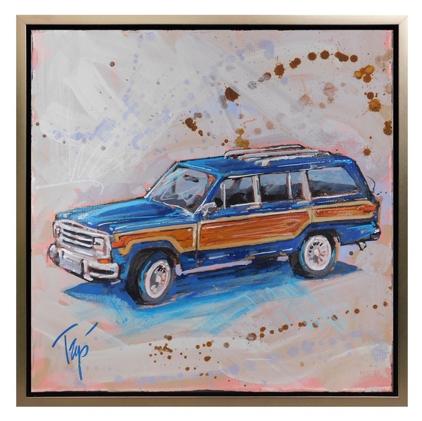 Trip Park - Grand Highway - Acrylic on Canvas - 16x16