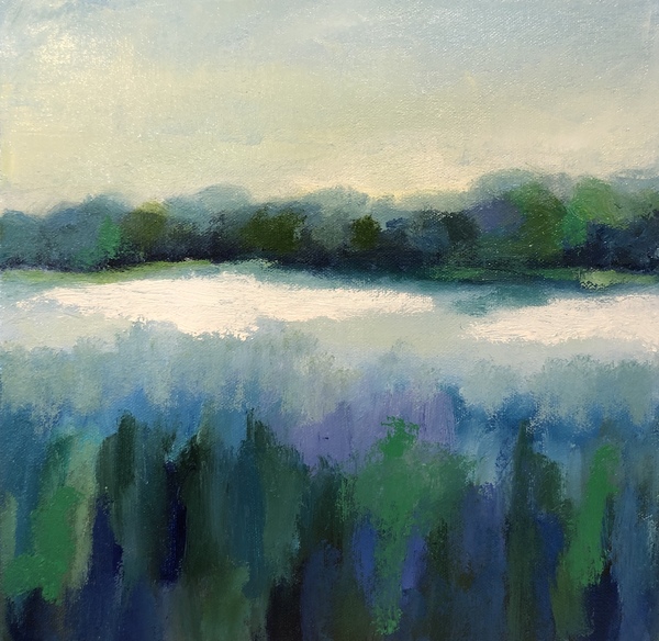 Nancy McClure - Dreamy IV - Oil on Canvas - 12x12