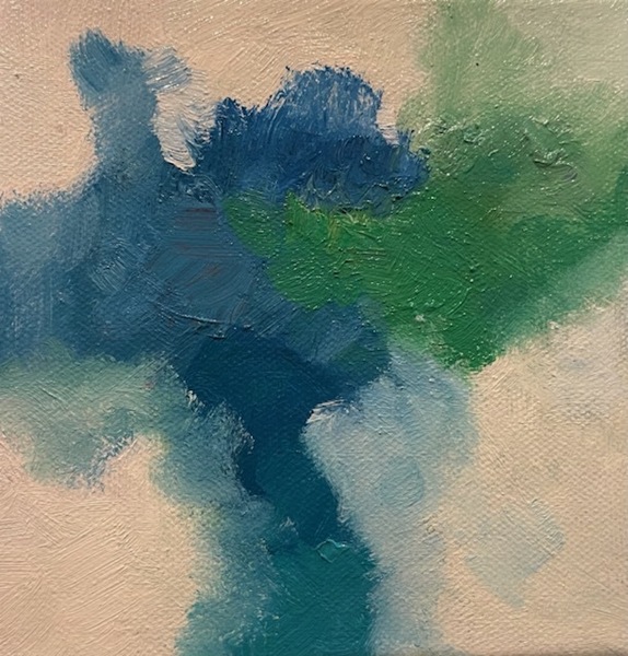 Nancy McClure - Dreamy VI - Oil on Canvas - 6x6