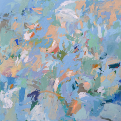 Anna Vaughn Kincheloe - Beach Memory - Acrylic on Canvas - 60x60