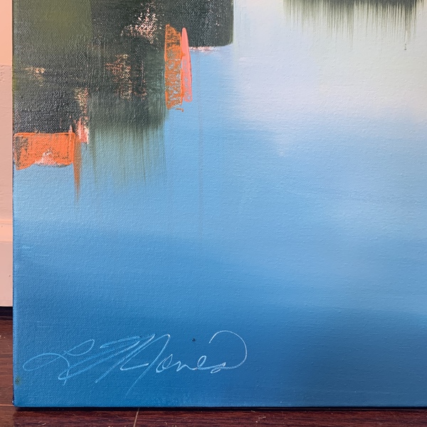 Lindsay Jones - Waterways to the Atlantic - Oil on Canvas - 36 x 36