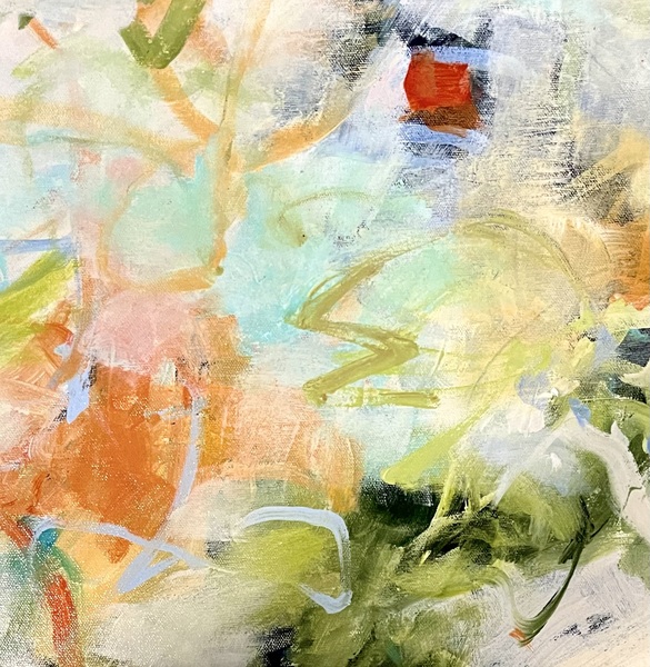 Sherry O'Neill - Carolina Summer I - Oil on Canvas - 12 x 12