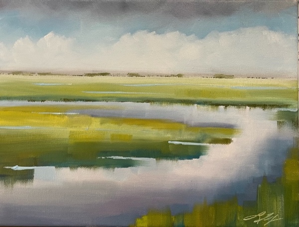 Lindsay Jones - Mists Raining - Oil on Canvas - 9 x 12