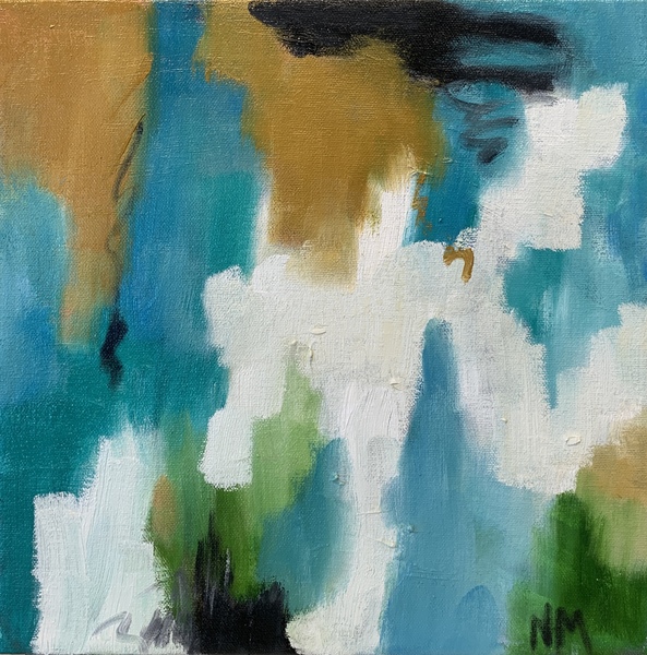 Nancy McClure - Crab II - Oil on Canvas - 12 x 12