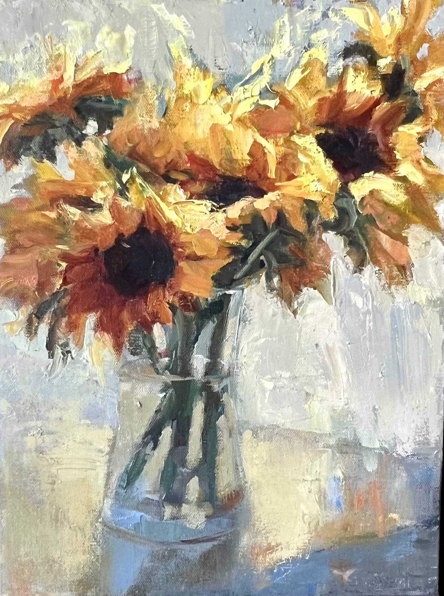Susan Hecht - Sunny Daze - Oil on Canvas - 16x12