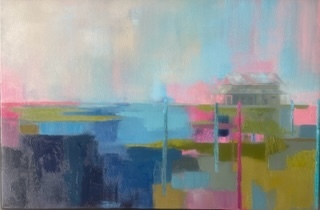 Jenny Fuller - Fish House - Oil on Canvas - 24x36