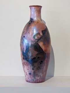 Mark Golitz - Sagger Vase #2 - Ceramic - 15 x 6