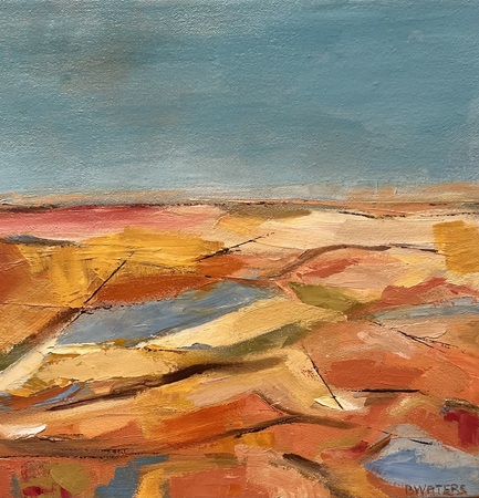 Bennett Waters - Shifting Sands - Oil on Canvas - 12x12