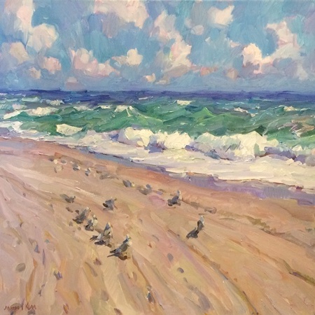 James  P. Kerr - Morning Light - Oil on Canvas - 30x40