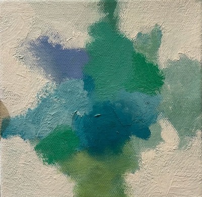 Nancy McClure - Dreamy II - Oil on Canvas - 6x6