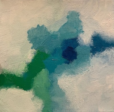 Nancy McClure - Dreamy VII - Oil on Canvas - 6x6