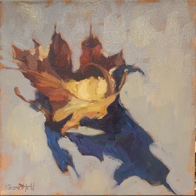 Susan Hecht - All In It's Place - Oil on Canvas - 12x12