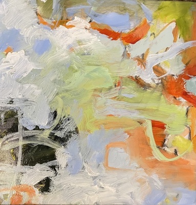 Sherry O'Neill - Carolina Summer IV - Oil on Canvas - 12 x 12