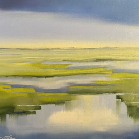 Lindsay Jones - Peaceful Waters - Oil on Canvas - 11 x 14