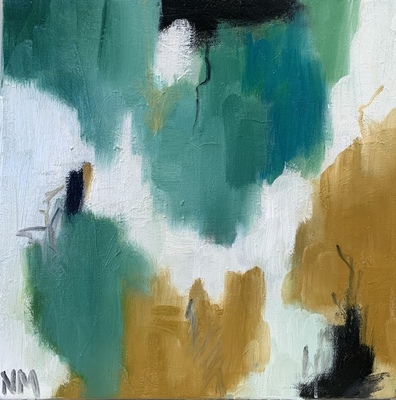 Nancy McClure - Crab III - Oil on Canvas - 12 x 12