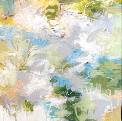 Sherry O'Neill - Summer II - Oil on Canvas - 40 x 40
