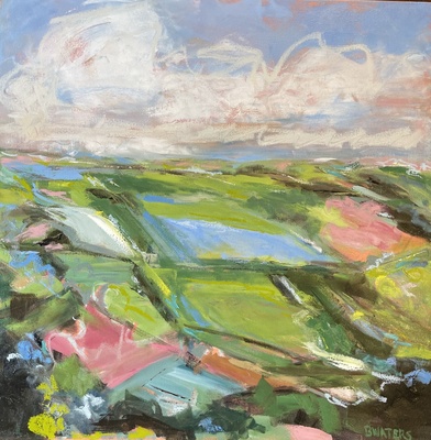 Bennett Waters - Meadows - Oil on Canvas - 36x36