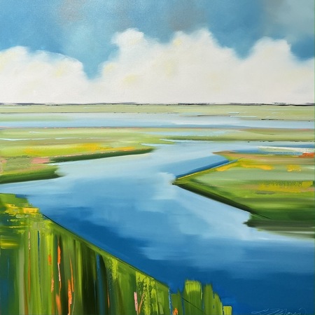 Lindsay Jones - Always Near - Oil on Canvas - 40x40