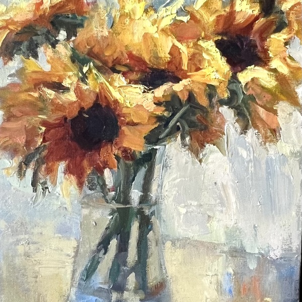 Susan Hecht - Sunny Daze - Oil on Canvas - 16x12