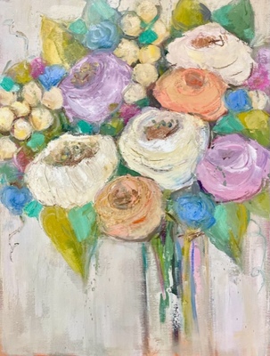 Allison Chambers - Spring Color - Oil on Canvas - 24x16