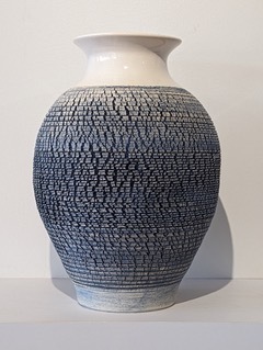 Mark Golitz - Sodium Silicate Blue - Ceramic - 12 x 8
