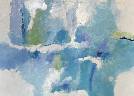 Nancy McClure - Mystic Falls - Oil on Canvas - 36x48
