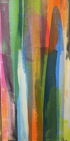 Sharon Paige - Summer In My Mind II - Acrylic on Canvas - 20 x 12