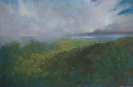 Ashley Sellner - A Veil Passes - Oil on Canvas - 24x36