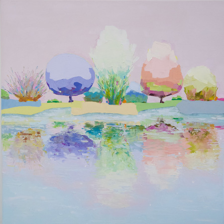 Donna Walker - Kaleidoscope - Oil on Canvas - 30x24