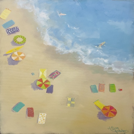 Allison Chambers - Summer Memories - Oil on Canvas - 40x30