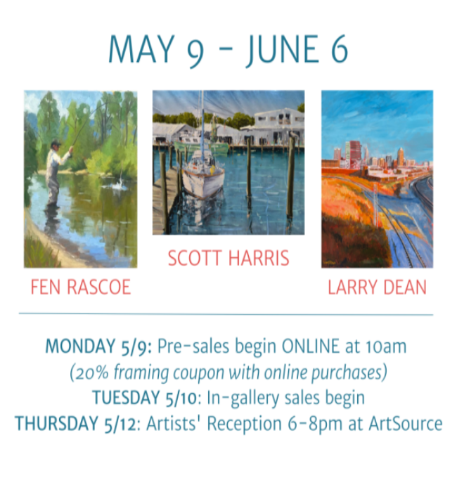 Join us on May 12 from 6-8pm to meet the artists!